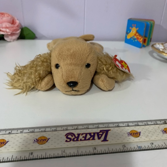 Ty Toys Ty Beanie Baby Spunky The Cocker Spaniel Stuffed Animal